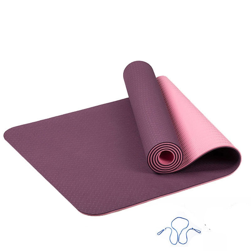 6MM TPE Yoga Mat For Beginners